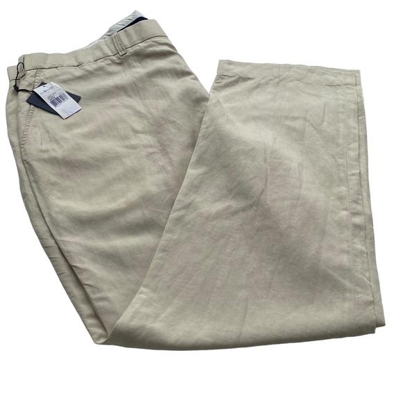 Ralph Lauren line & silk pant size 46B- 34 . (B23) - Picture 3 of 13